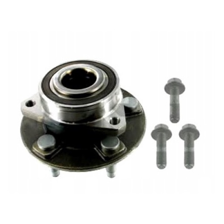 Set rulment roata cu butuc spate, SKF, Compatibil cu CADILLAC/CHEVROLET/OPEL, Gri