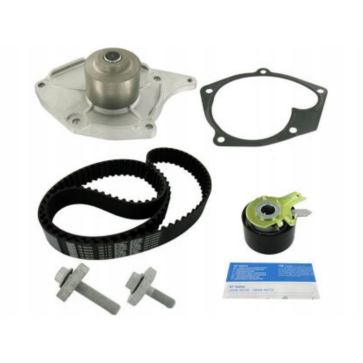 Set curea distributie, SKF, Dacia/Nissan, Negru/Argintiu