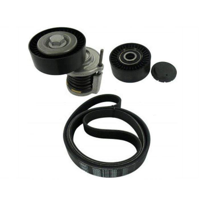 Fogasszíj készlet, SKF, Audi, Fekete