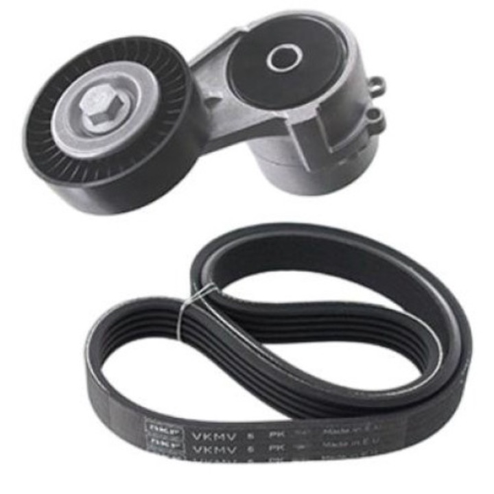 Set curele trapezoidale multiple OPEL, SKF, Negru/Argintiu