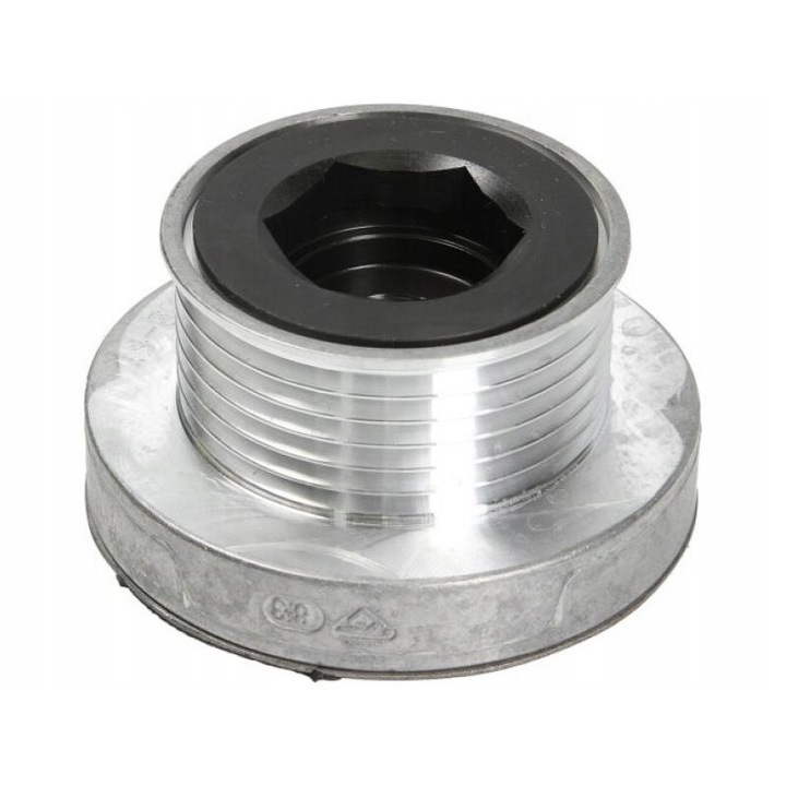 Ролка на алтернатор SKF, За DACIA, Сребрист / Черен