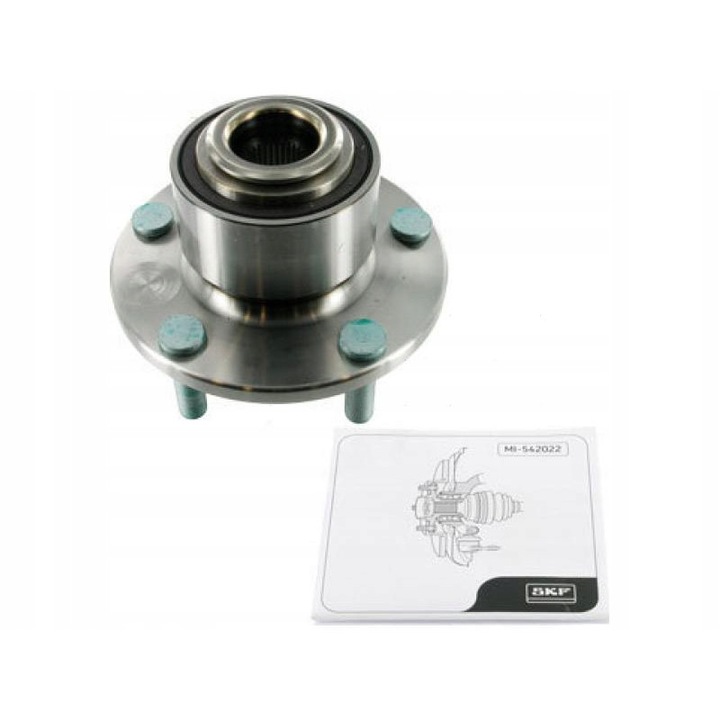 Колесен лагер с главина, SKF, MAZDA 3, 5, 1.3-2.0 10/03-09/14
