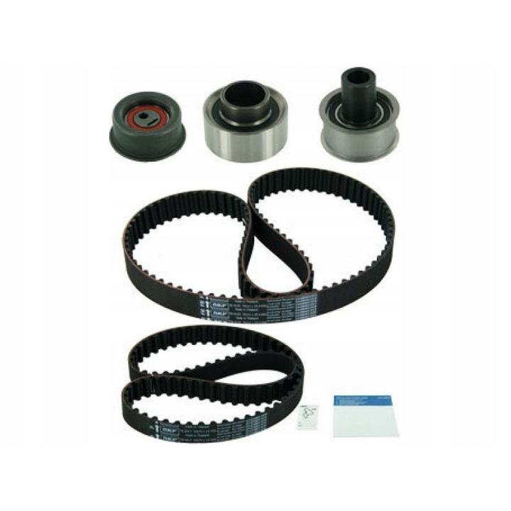 Fogasszíj készlet Nissan Almera I, Primera, SKF, fekete/ezüst