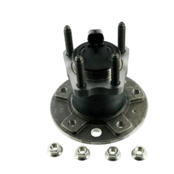 Hátsó kerékcsapágy készlet aggyal Opel, SKF, fekete/ezüst