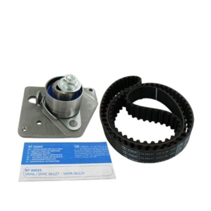 Комплект ангренажен ремък за Volvo, Mitsubishi, Nissan, Opel, Renault, SKF, черен/сребрист