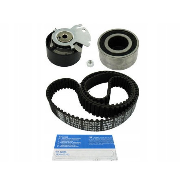 Fogasszíj készlet Fiat, Lancia, SKF, fekete/ezüst