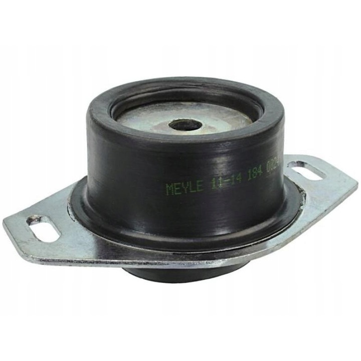 Motortartó, Meyle, Gumi/Fém, CITROEN/FIAT, Fekete/Ezüst