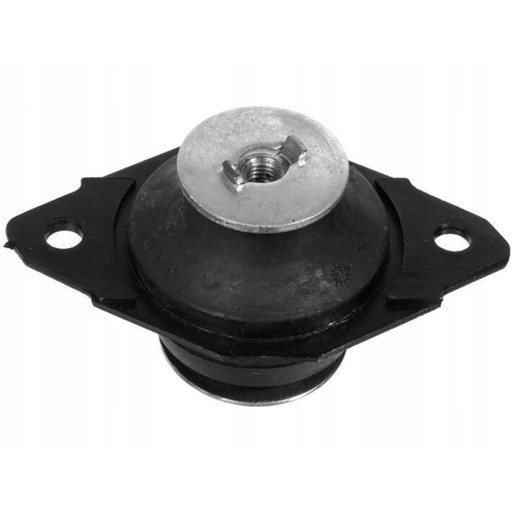 Hátsó motortartó L, Meyle, ülés/VW, gumi/fém, fekete/szürke