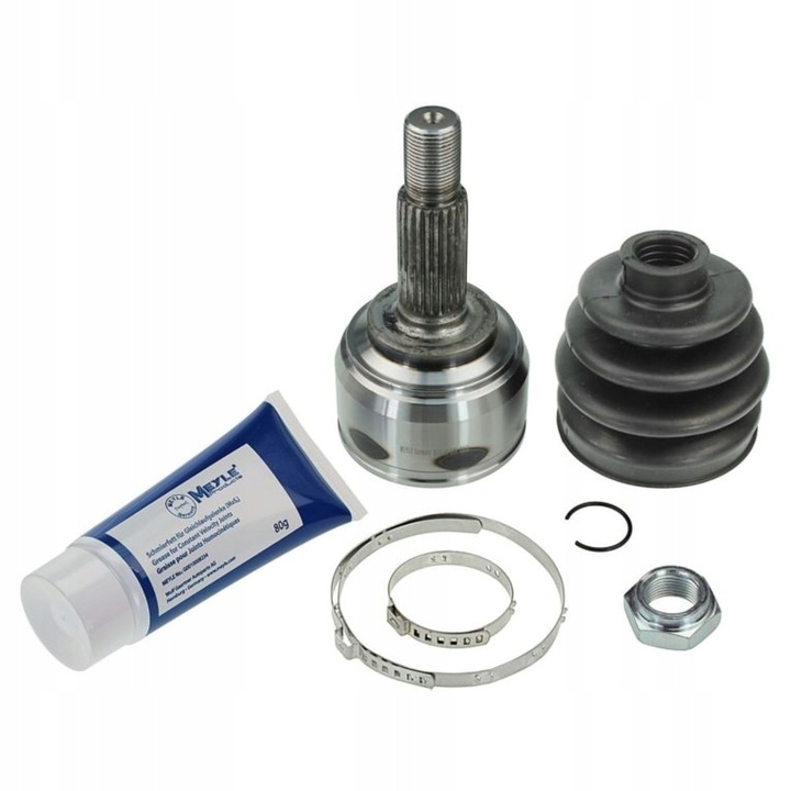 Bolygófej készlet, Meyle, NISSAN MICRA III-mal kompatibilis, fekete/szürke