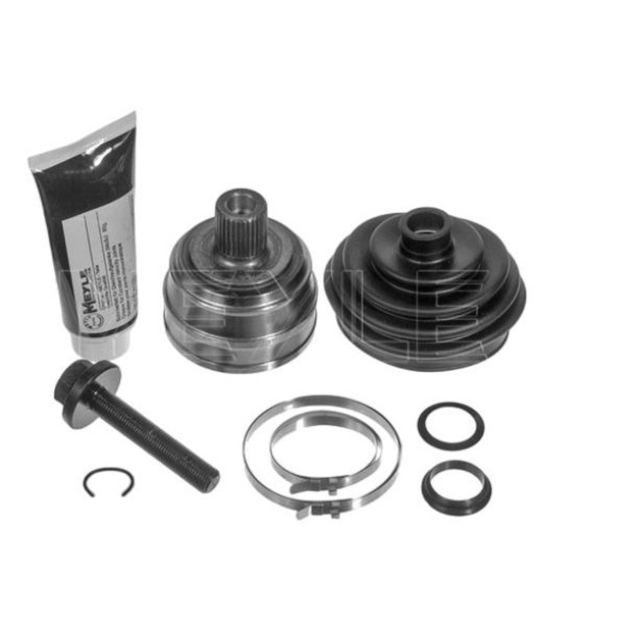 Meyle, Külső csuklókészlet, AUDI, fekete/ezüst