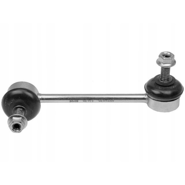 Stabilizátorrúd csatlakozó L, Meyle, 155 mm, Kompatibilis Mazda, szürke/fekete