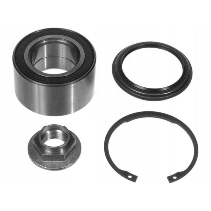 Hátsó kerékcsapágy készlet S/R, Meyle, kompatibilis Kia/Mazda, fekete/szürke