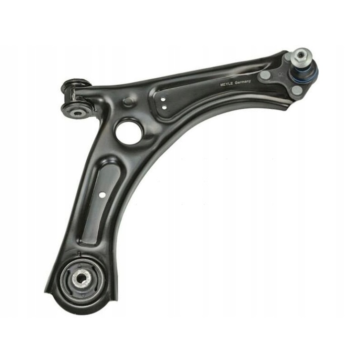 Kerékfelfüggesztési kar, Meyle, Skoda/VW, Fekete