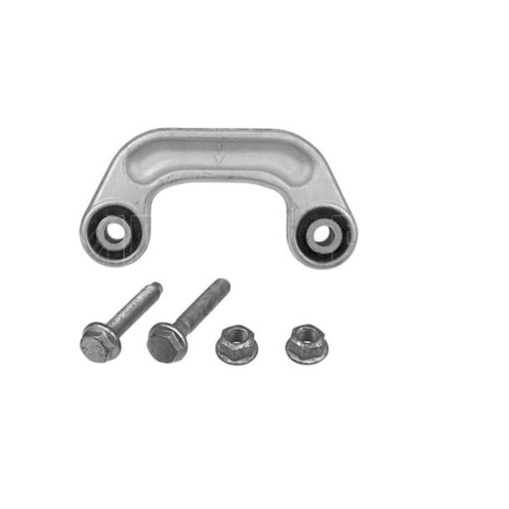 Stabilizátorrúd csatlakozó, Meyle, 110mm, Audival kompatibilis, szürke