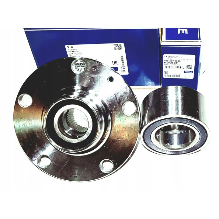 Rulment roata, Meyle, Audi A3/Seat Leon, Argintiu