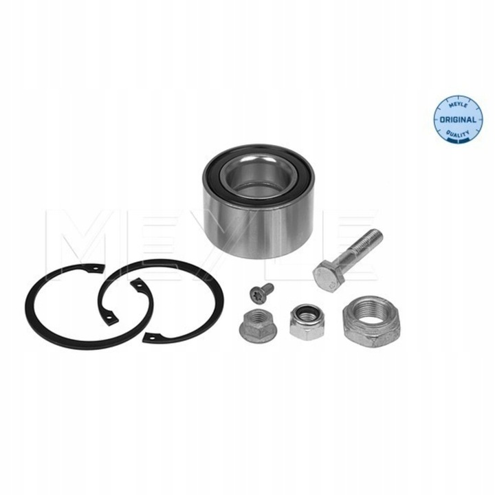 SEAT AROSA kerékcsapágy készlet; VW GOLF II, JETTA II, POLO 1.0-1.9D 08.83-0, Meyle, ezüst