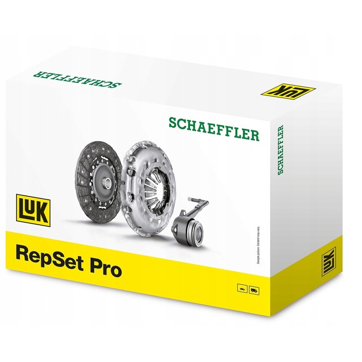 Set ambreiaj, LUK, Compatibil cu VOLVO S40 II, V50; FORD FOCUS C-MAX, FOCUS II 2.0D 10/03-09