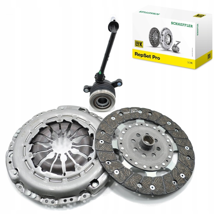 Set ambreiaj cu rulment hidraulic, Luk, Pentru Nissan Qashqai/Qashqai II/XT, Gri