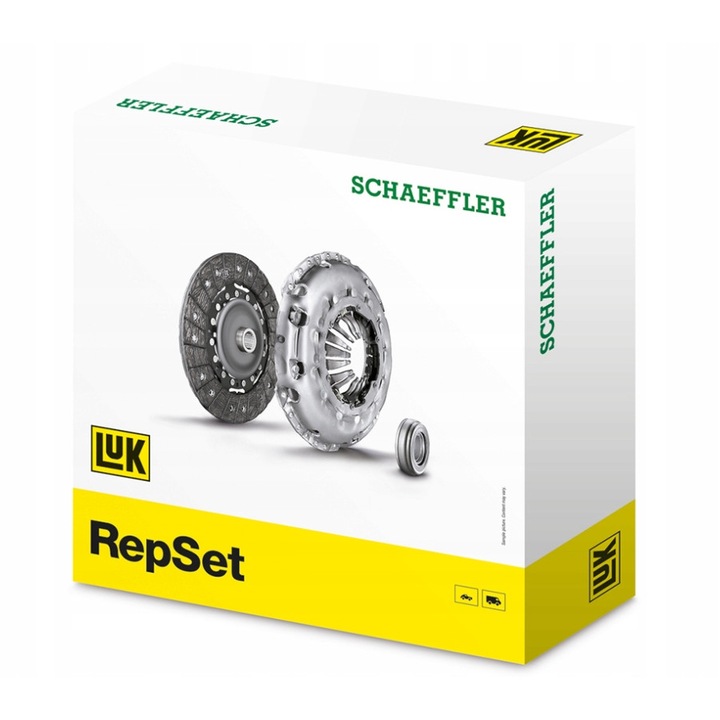 Set volanta/ambreiaj, Luk, Pentru Audi, Argintiu