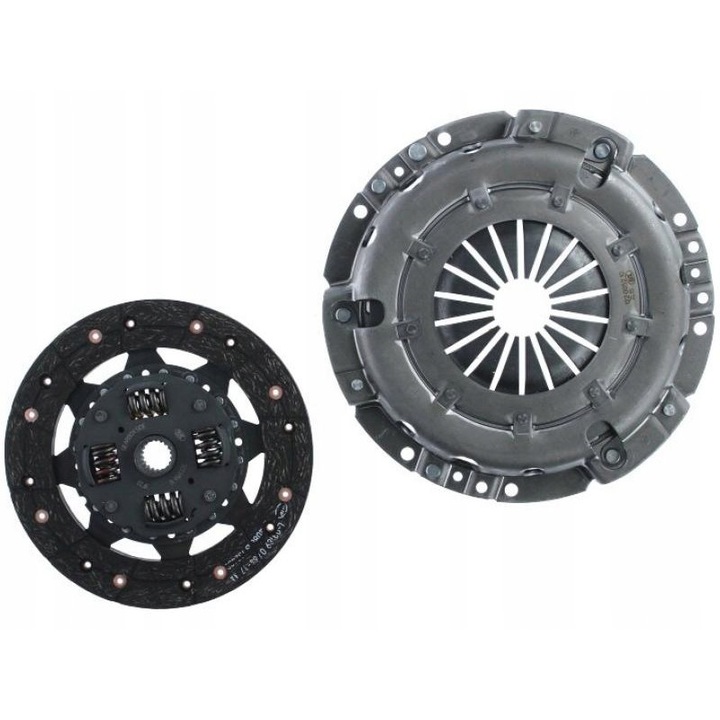 Kuplungkészlet, Luk, Alfa Romeo 147/156/GT/Lancia Y, fém, ezüst