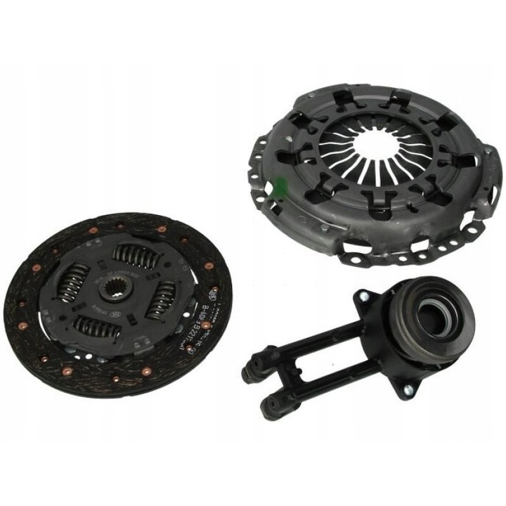 Hidraulikus kuplung/csapágy készlet, Luk, Ford Fiesta/Fiesta IV/minibuszhoz, fém, fekete