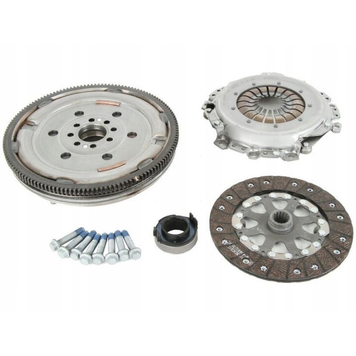 Kuplung készlet kettős lendkerékkel és kinyomócsapággyal MINI, 1.6 03/02-11/07, Luk, Szürke