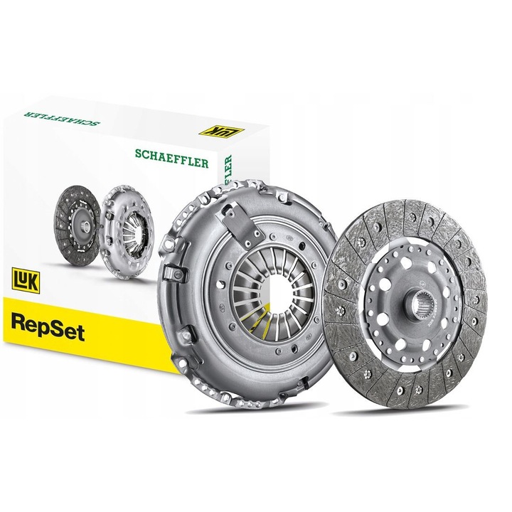 Luk Önbeálló kuplung készlet, AUDI A3, TT; SEAT ALHAMBRA, ALTEA, ALTEA XL, ezüst