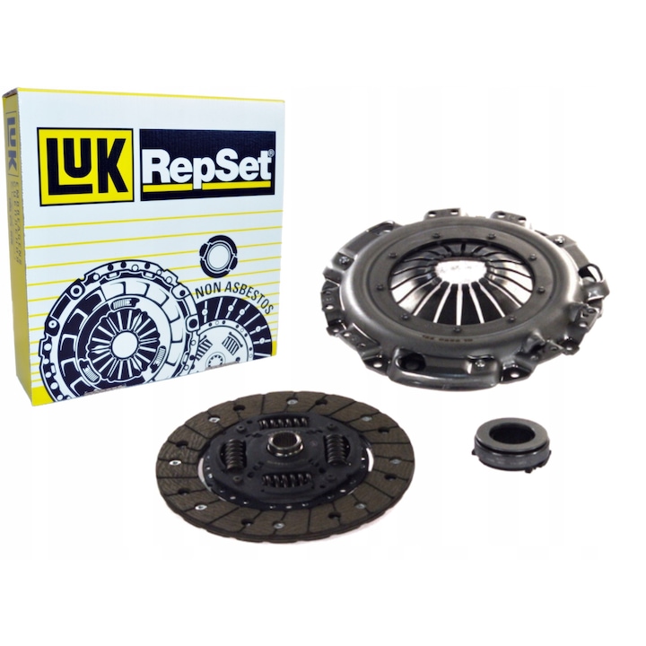 Kit ambreiaj cu rulment de deblocare, Luk, Compatibil cu AUDI A2, SEAT AROSA, CORDOBA, IBIZA, Gri