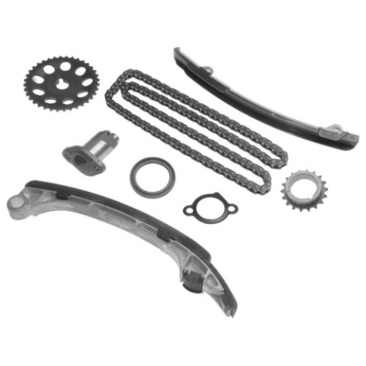 Időzítő készlet, Ina, kompatibilis: Toyota Avensis/Avensis Verso/Camry/Previa II/RAV 4 II, ezüst