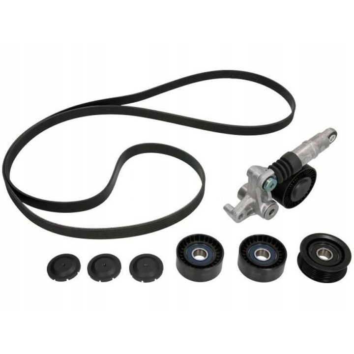 Autóelosztó készlet, Ina, Audihoz, fekete/szürke