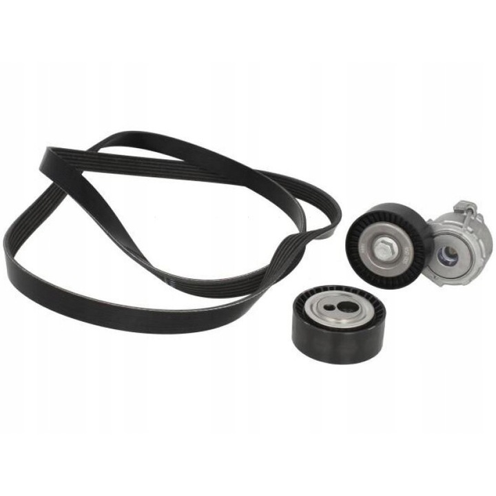 Szíj/kiegészítő készlet, INA, Citroen Berlingo/Minivan/C5/C5 I, Ezüst