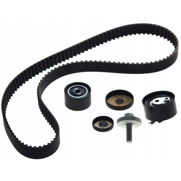 Kit distributie auto, Ina, Pentru Dacia/Renault, Negru/Argintiu