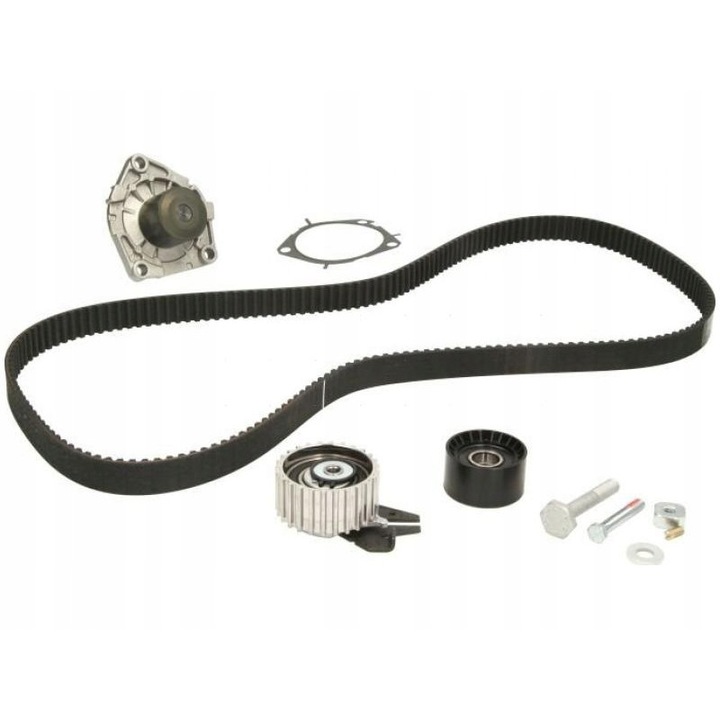 Kit distributie, INA, Compatibil cu Alfa Romeo/Fiat/Chrysler, Argintiu/Negru