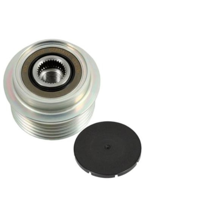 Generátor szíjtárcsa, Ina, Toyota Yarishoz, fém, ezüst/fekete