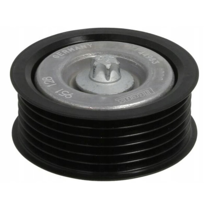 Sebességváltó szíj vezetőgörgő, INA, Kompatibilis a Mercedes C/CLK-vel, fekete/szürke