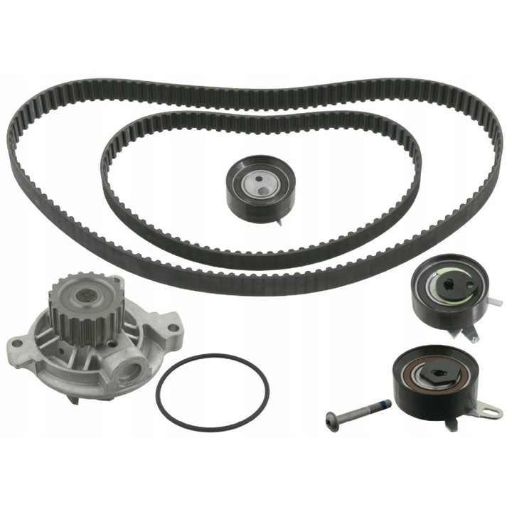 Vezérlés készlet, INA, VW LT 28-35 II/LT 28-46 II, Transporter IV 2.5D, fekete/ezüst