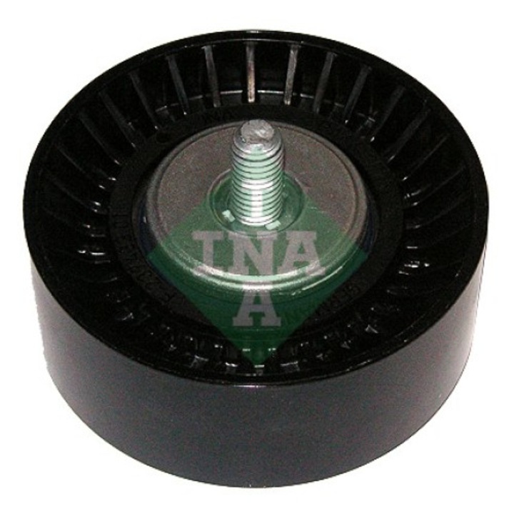 Vezetőgörgő több ékszíjjal FORD COURIER, INA, Fekete