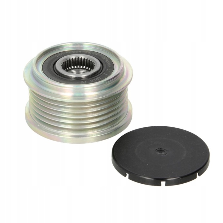 Generátor szíjtárcsa, INA, Citroen/Ford/Fiat/Peugeot, fekete/ezüst