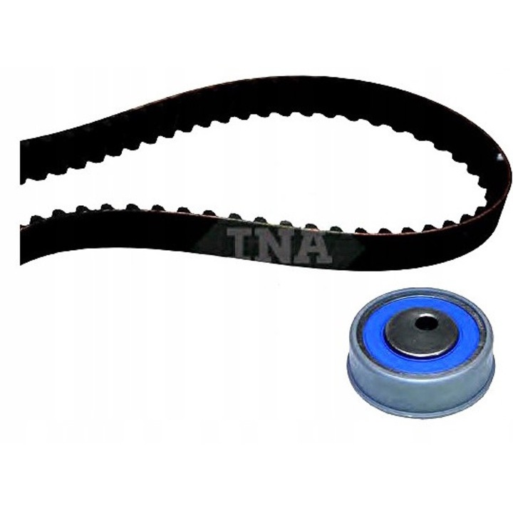 Fogasszíj készlet, INA, Hyundai/KIA/Mitsubishi, fekete/kék