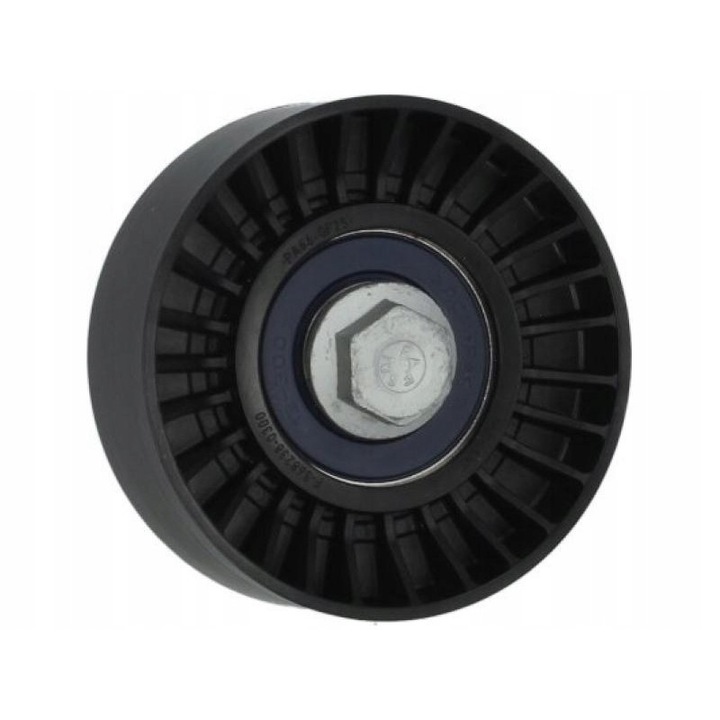 Többszíjvezető görgő, INA, Kompatibilis Seat/Audi/Skoda, Fekete