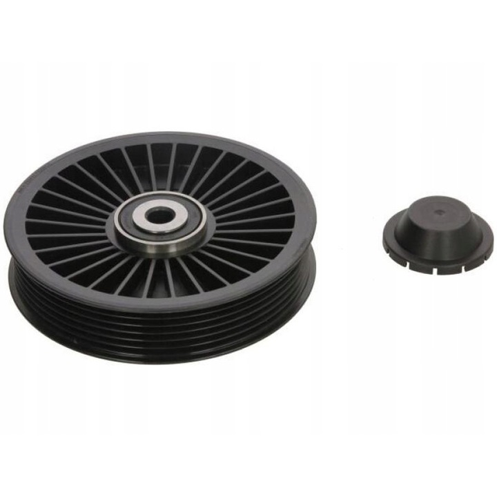 Sebességváltó szíj vezetőgörgő, Ina, Kompatibilis Volvo C70 I/S40 I/S60 I/S70 I/S80 I, fekete