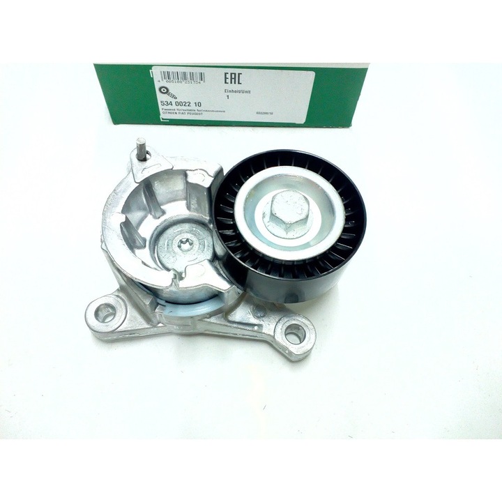 Обтегач, ремъци, INA, Съвместим Citroen/Lancia/Peugeot/Fiat, Черен/Сребрист