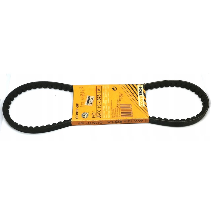 Autó sebességváltó szíj, Continental, Iveco/Mercedeshez, Fekete