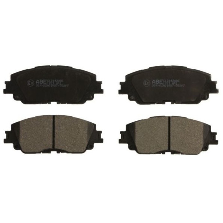 Fékbetét készlet, Abe, Daihatsu/Lexus/Suzuki/Toyota típusokhoz, szürke