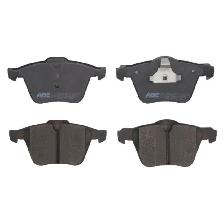 2 db fékbetét készlet, ABE, VOLVO S60 II kompatibilis, fekete