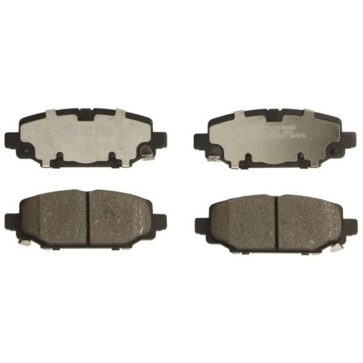 Fékbetét készlet, ABE, Kompatibilis a JEEP WRANGLER IV-vel, szürke