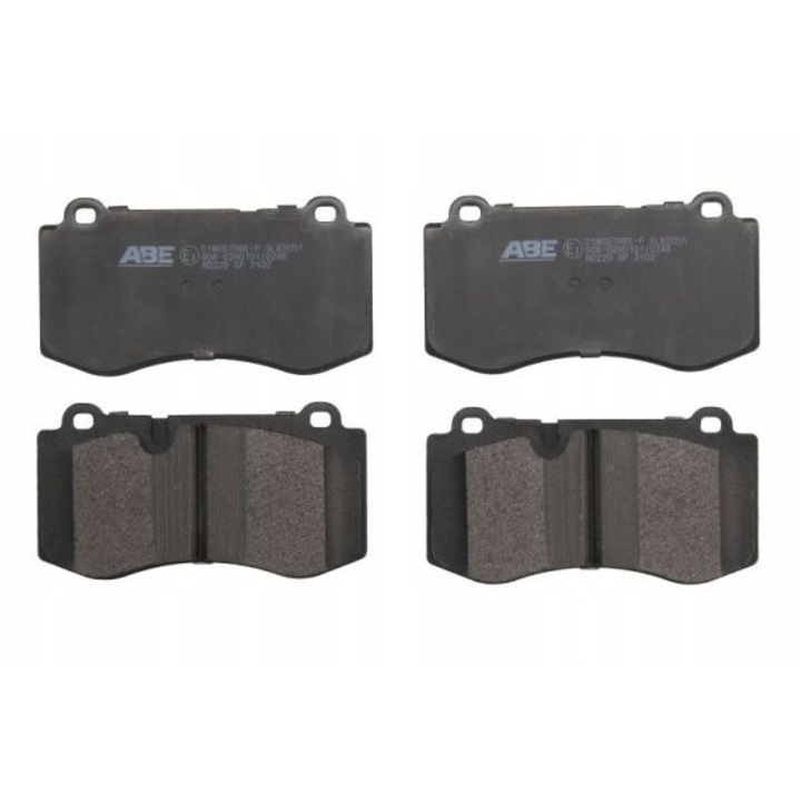 Fékbetétek, Abe, Mercedes/Bmw, Fekete