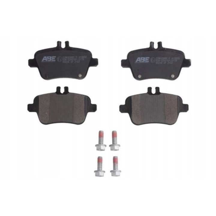 Hátsó fékbetét készlet, Abe, Mercedes A-hoz