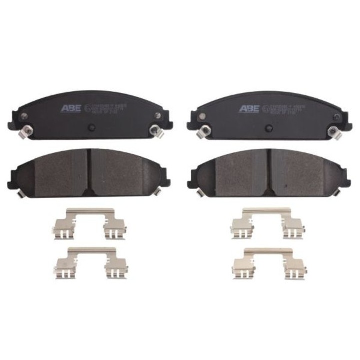 2 db-os fékbetét készlet, Abe, Chrysler/Dodge/Lancia modellekhez, szürke