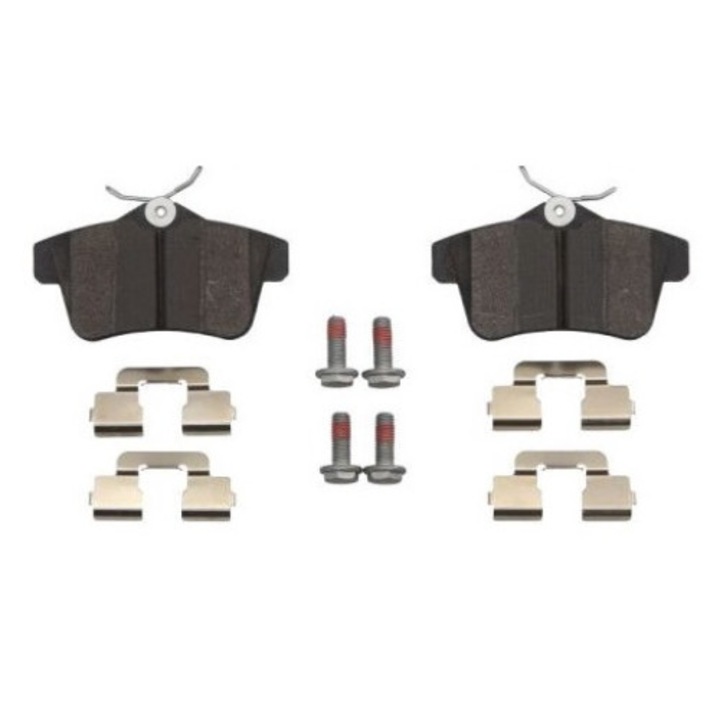 2db hátsó fékbetét készlet, Abe, Citroen C4 II/DS4/Fiat/Peugeot, szürke
